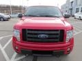 2010 Vermillion Red Ford F150 STX SuperCab 4x4  photo #5