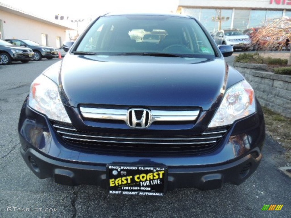 2007 CR-V EX-L 4WD - Royal Blue Pearl / Black photo #2