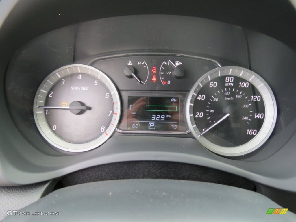 2013 Nissan Sentra SR Gauges Photo #77990684