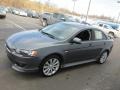 2011 Graphite Gray Pearl Mitsubishi Lancer GTS  photo #7