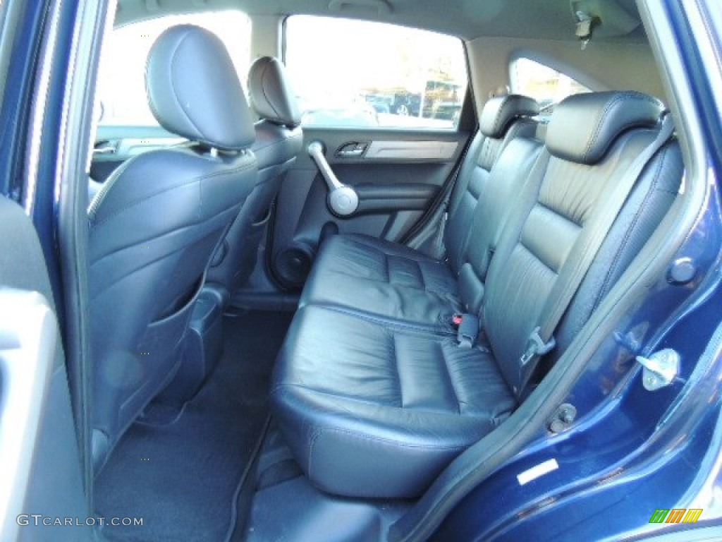 2007 CR-V EX-L 4WD - Royal Blue Pearl / Black photo #9