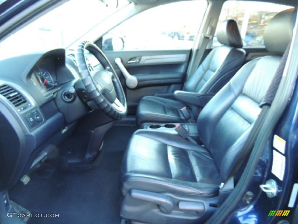 2007 CR-V EX-L 4WD - Royal Blue Pearl / Black photo #13