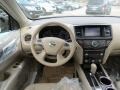 2013 Nissan Pathfinder Almond Interior Dashboard Photo