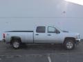 2010 Sheer Silver Metallic Chevrolet Silverado 2500HD LT Crew Cab 4x4  photo #2