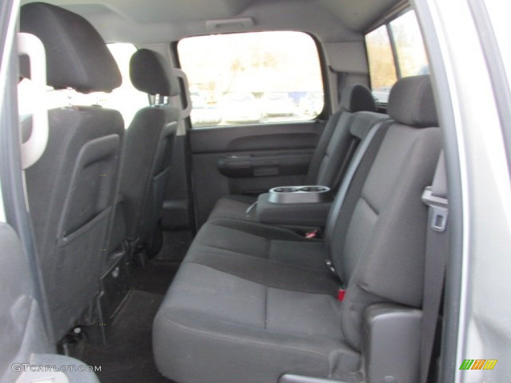 Ebony Interior 2010 Chevrolet Silverado 2500HD LT Crew Cab 4x4 Photo #77991380
