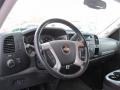 Ebony Steering Wheel Photo for 2010 Chevrolet Silverado 2500HD #77991401