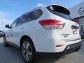 2013 Moonlight White Nissan Pathfinder Platinum  photo #3