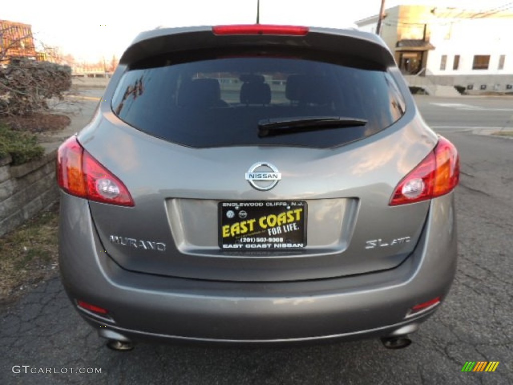 2010 Murano SL AWD - Platinum Graphite Metallic / Black photo #5