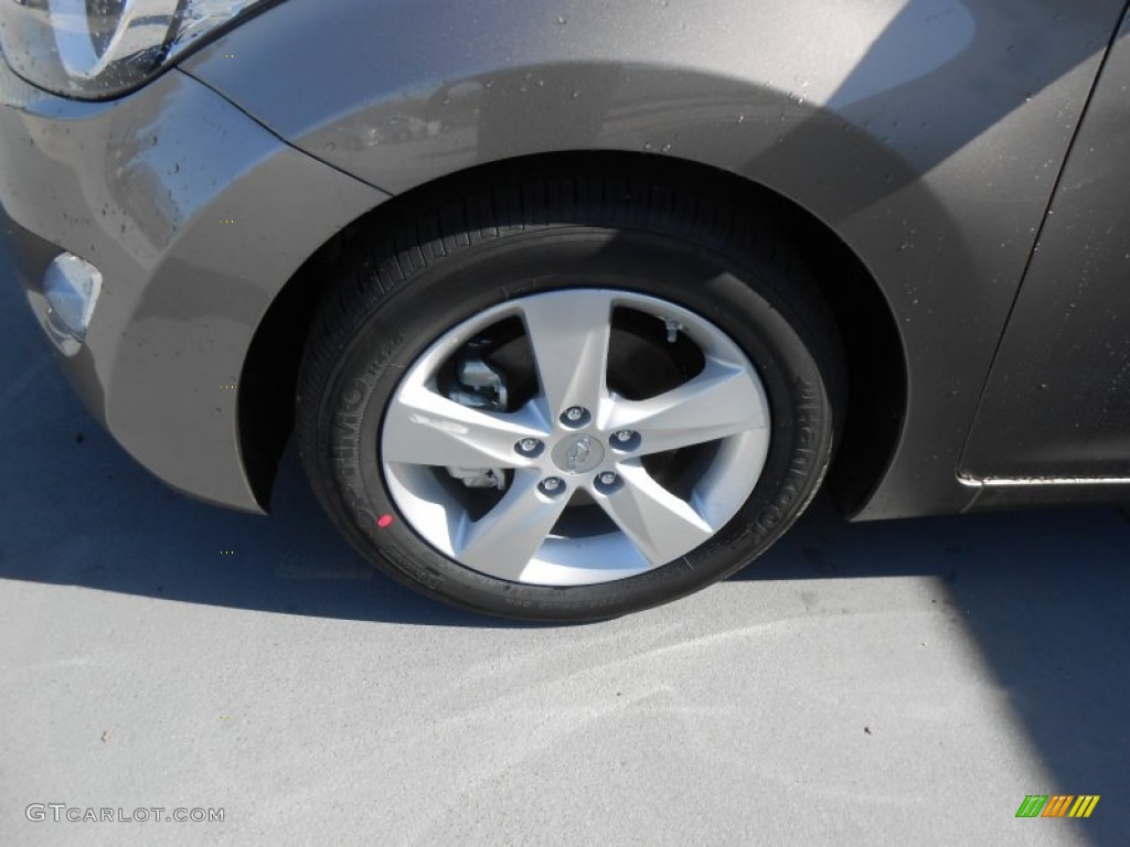 2013 Elantra GLS - Desert Bronze / Beige photo #11