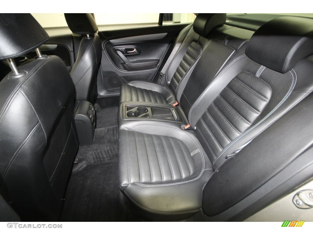 Black Interior 2010 Volkswagen CC Sport Photo #77991863