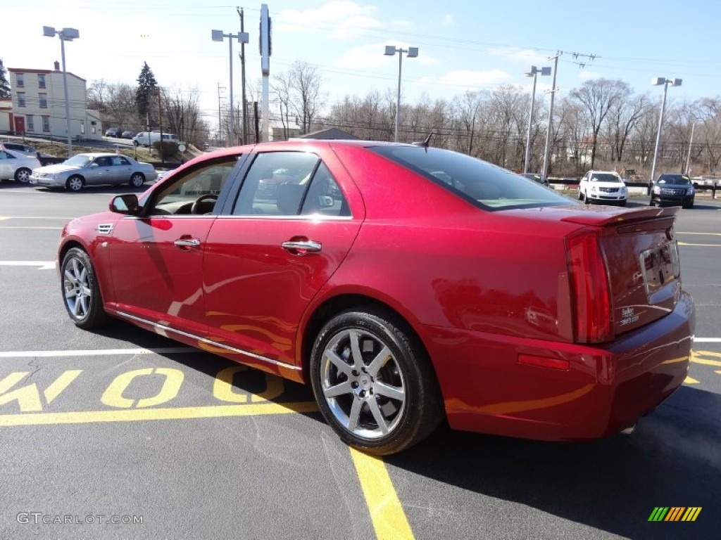Crystal Red 2008 Cadillac STS V6 Exterior Photo #77992148