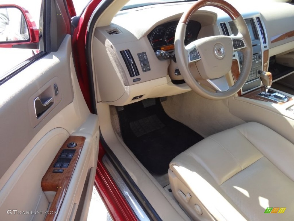 Cashmere Interior 2008 Cadillac STS V6 Photo #77992222