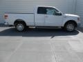 2013 White Platinum Metallic Tri-Coat Ford F150 Lariat SuperCab  photo #3