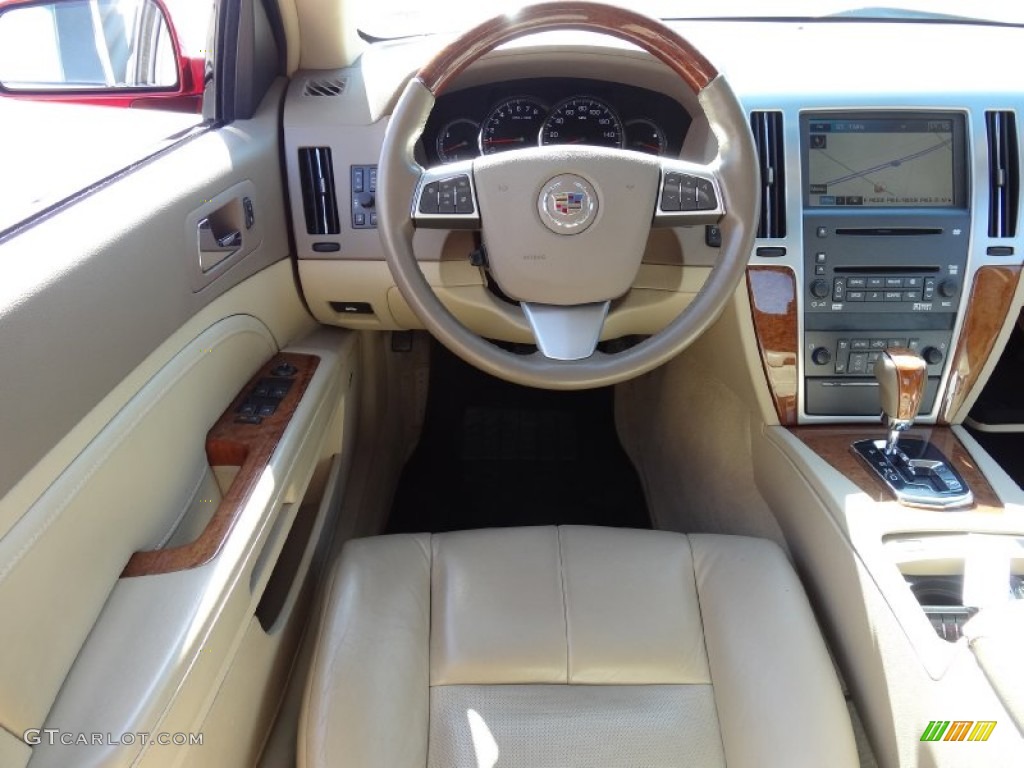 2008 Cadillac STS V6 Cashmere Dashboard Photo #77992380