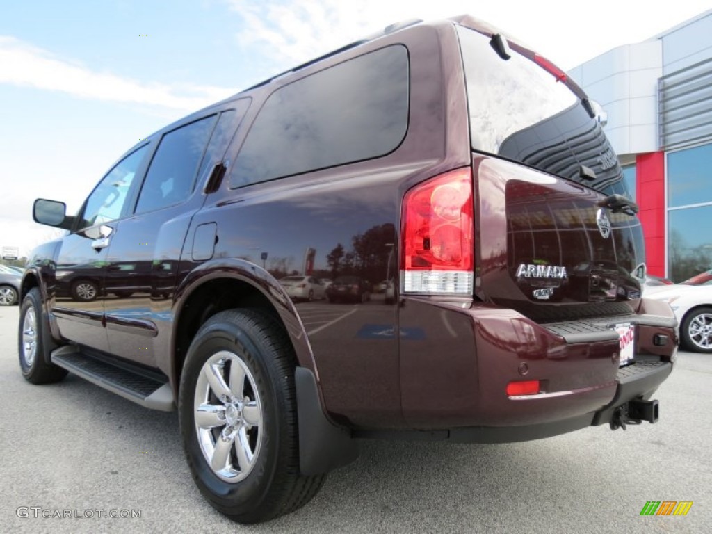 2013 Armada SV - Midnight Garnet / Charcoal photo #3