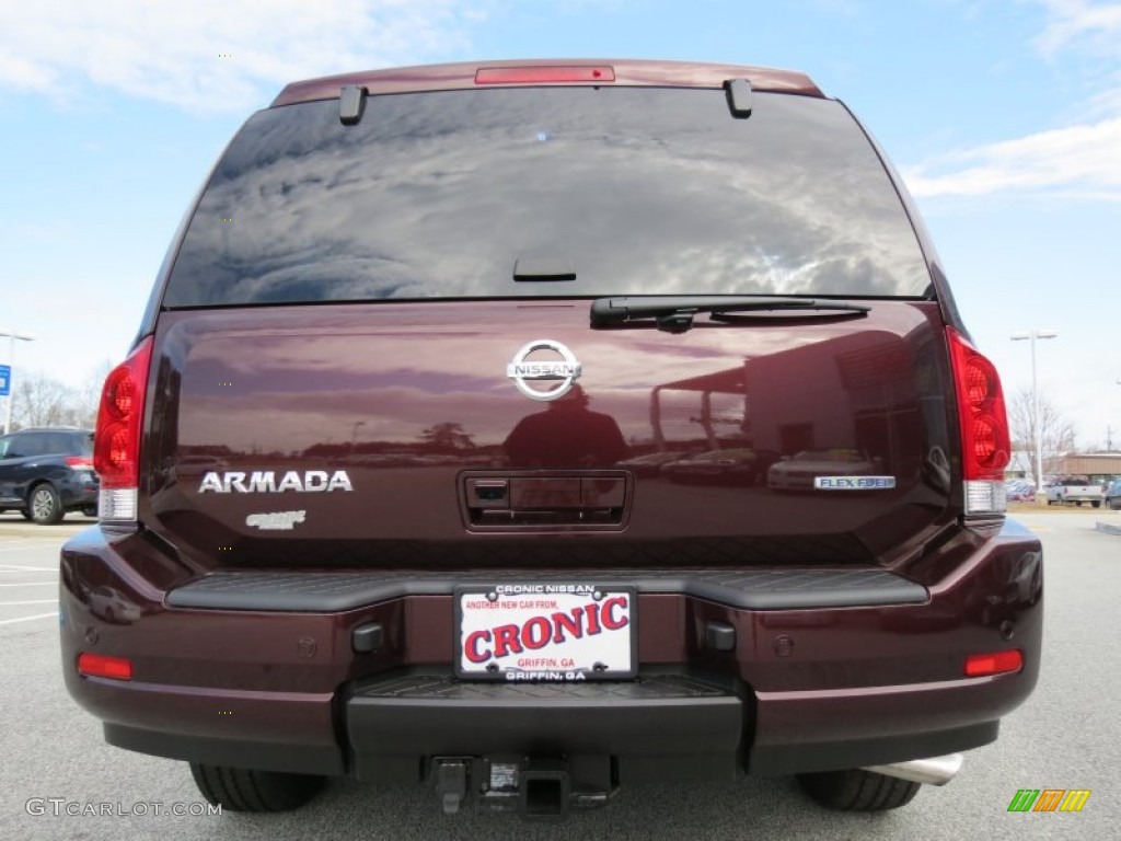 2013 Armada SV - Midnight Garnet / Charcoal photo #4