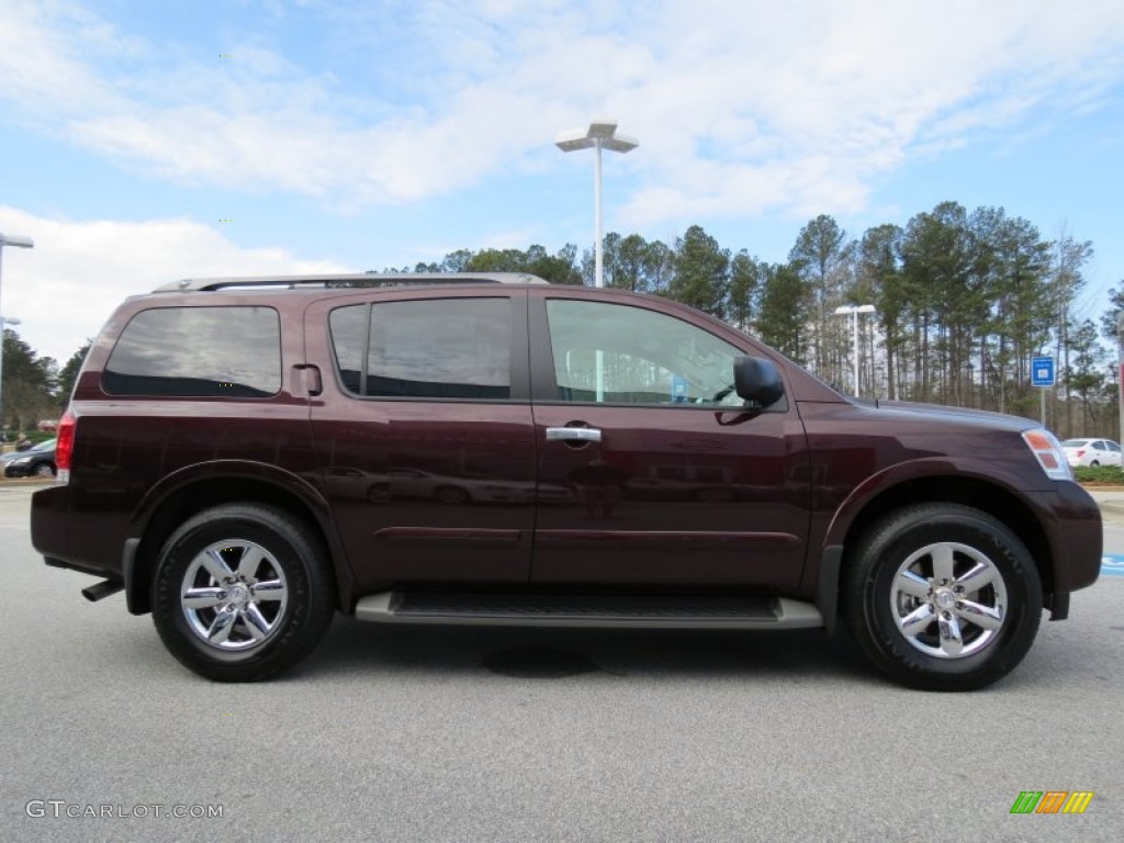 2013 Armada SV - Midnight Garnet / Charcoal photo #6