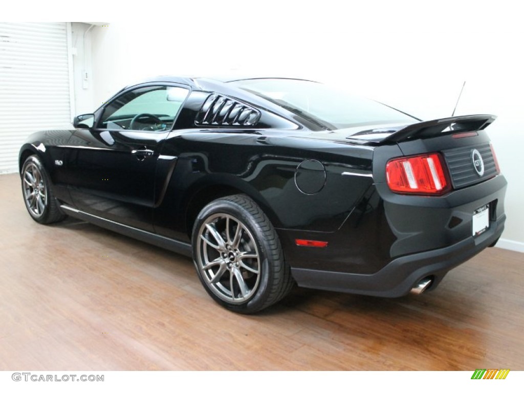 2011 Mustang GT Premium Coupe - Ebony Black / Charcoal Black/Cashmere photo #4