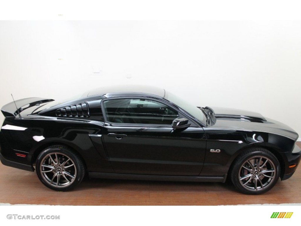 2011 Mustang GT Premium Coupe - Ebony Black / Charcoal Black/Cashmere photo #5