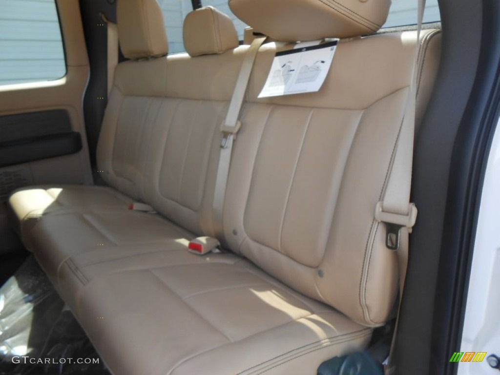 2013 Ford F150 Lariat SuperCab Rear Seat Photo #77992787