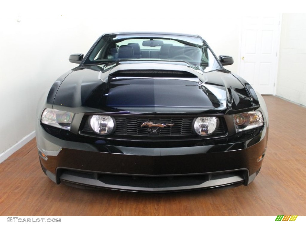 2011 Mustang GT Premium Coupe - Ebony Black / Charcoal Black/Cashmere photo #7