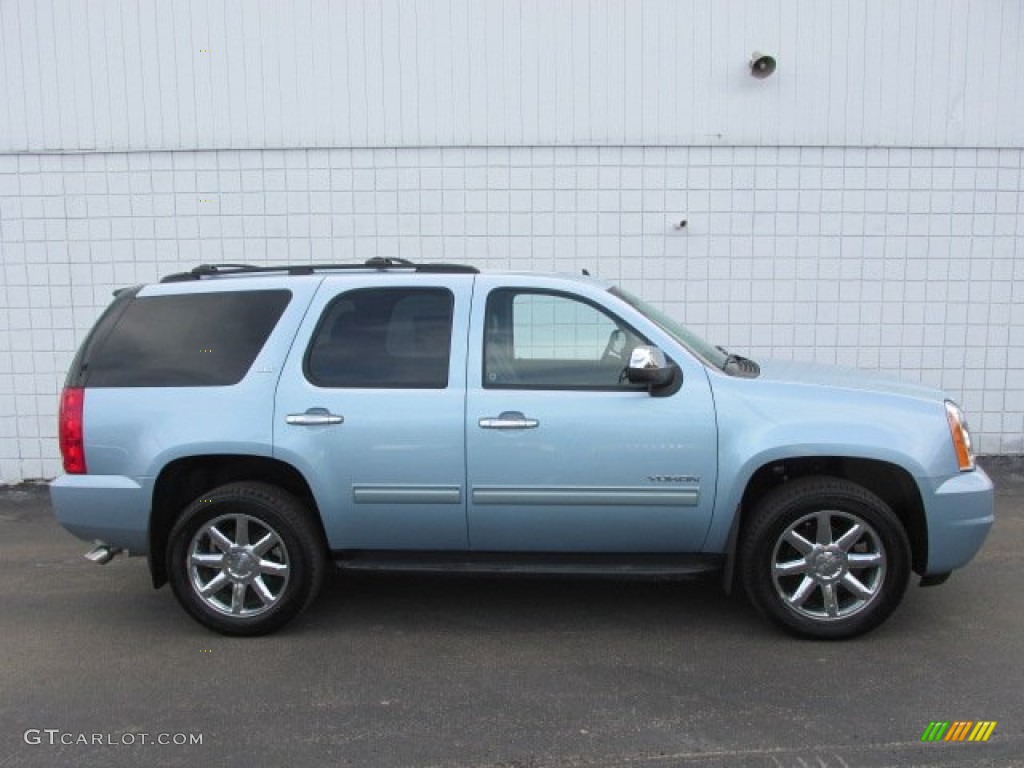 Ice Blue Metallic 2011 GMC Yukon SLT 4x4 Exterior Photo #77992964