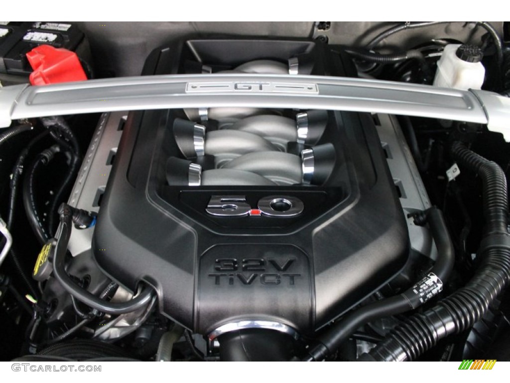 2011 Ford Mustang GT Premium Coupe 5.0 Liter DOHC 32-Valve TiVCT V8 Engine Photo #77992979