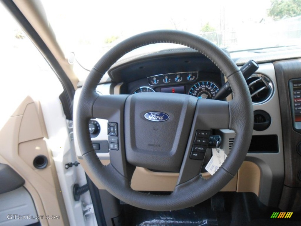 2013 Ford F150 Lariat SuperCab Steering Wheel Photos