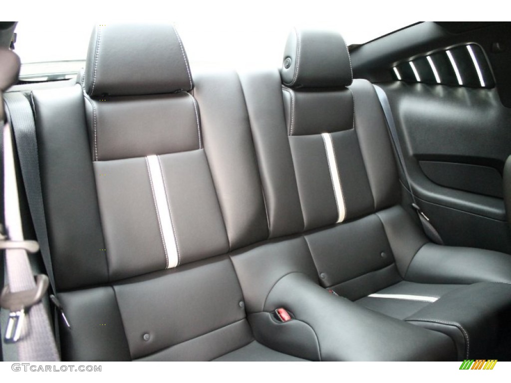 2011 Mustang GT Premium Coupe - Ebony Black / Charcoal Black/Cashmere photo #19