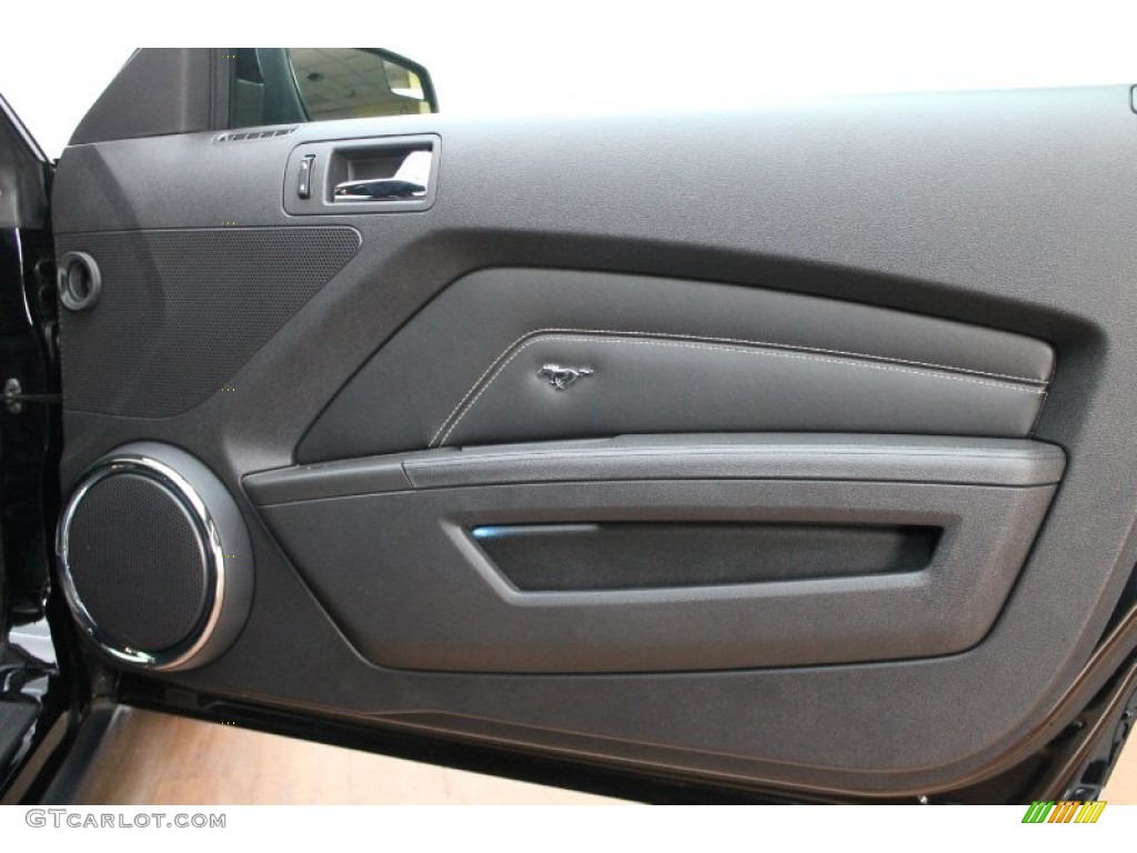 2011 Mustang GT Premium Coupe - Ebony Black / Charcoal Black/Cashmere photo #24