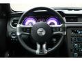 Charcoal Black/Cashmere 2011 Ford Mustang GT Premium Coupe Steering Wheel