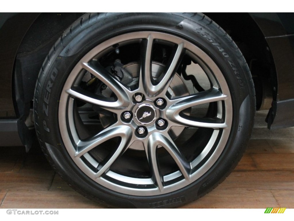2011 Mustang GT Premium Coupe - Ebony Black / Charcoal Black/Cashmere photo #31
