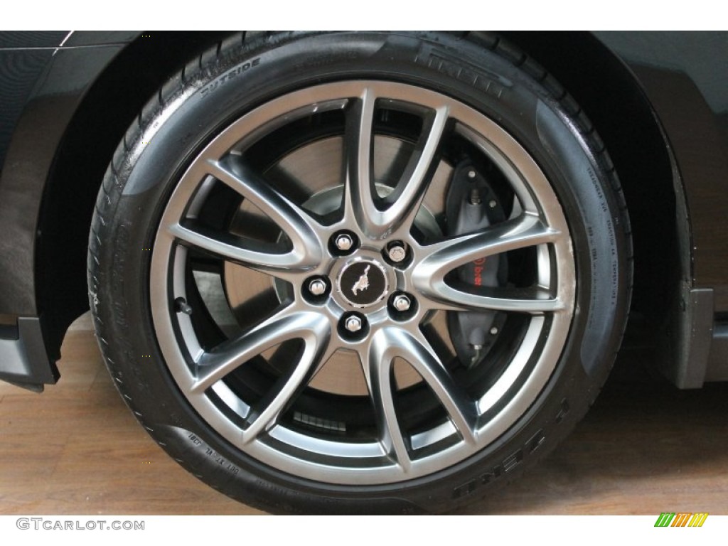 2011 Mustang GT Premium Coupe - Ebony Black / Charcoal Black/Cashmere photo #32