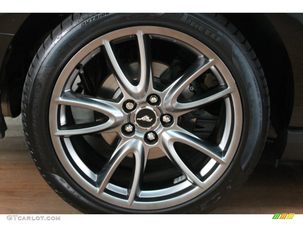 2011 Mustang GT Premium Coupe - Ebony Black / Charcoal Black/Cashmere photo #34