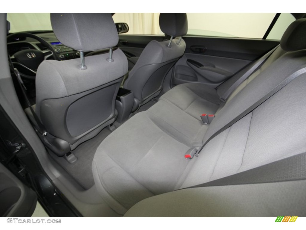 2010 Honda Civic DX-VP Sedan Rear Seat Photo #77993386