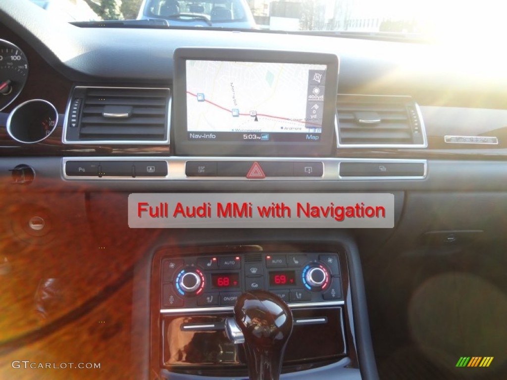 2005 A8 L 4.2 quattro - Brilliant Black / Black photo #6
