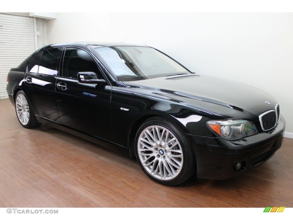 Jet Black 2007 BMW 7 Series 750i Sedan Exterior Photo #77994200
