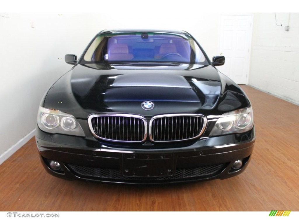 Jet Black 2007 BMW 7 Series 750i Sedan Exterior Photo #77994266
