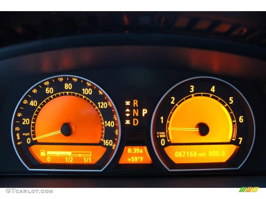 2007 BMW 7 Series 750i Sedan Gauges Photo #77994423