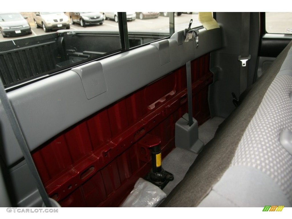 2007 Tacoma Regular Cab 4x4 - Impulse Red Pearl / Graphite Gray photo #19