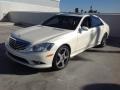 2009 Arctic White Mercedes-Benz S 550 Sedan  photo #3