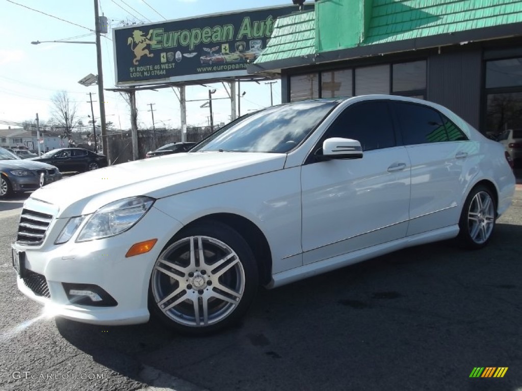 Arctic White Mercedes-Benz E