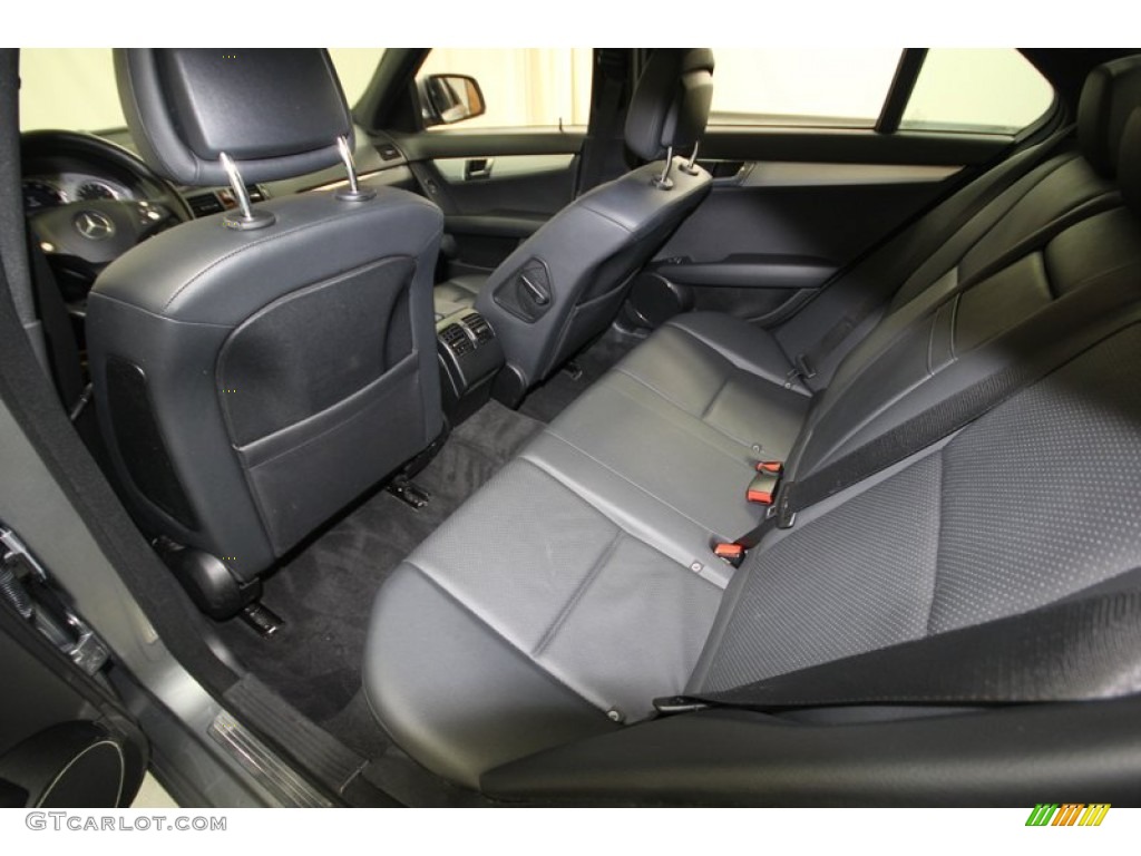 Black Interior 2008 Mercedes-Benz C 300 Sport Photo #77995231