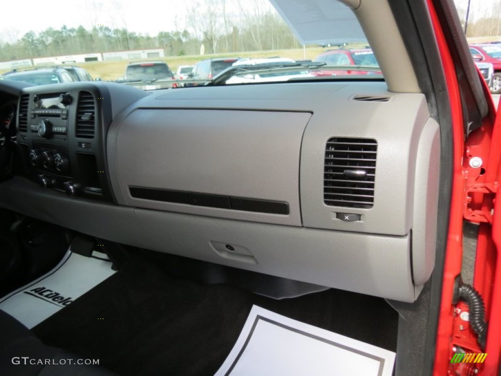 2011 Silverado 1500 LS Extended Cab - Victory Red / Dark Titanium photo #17