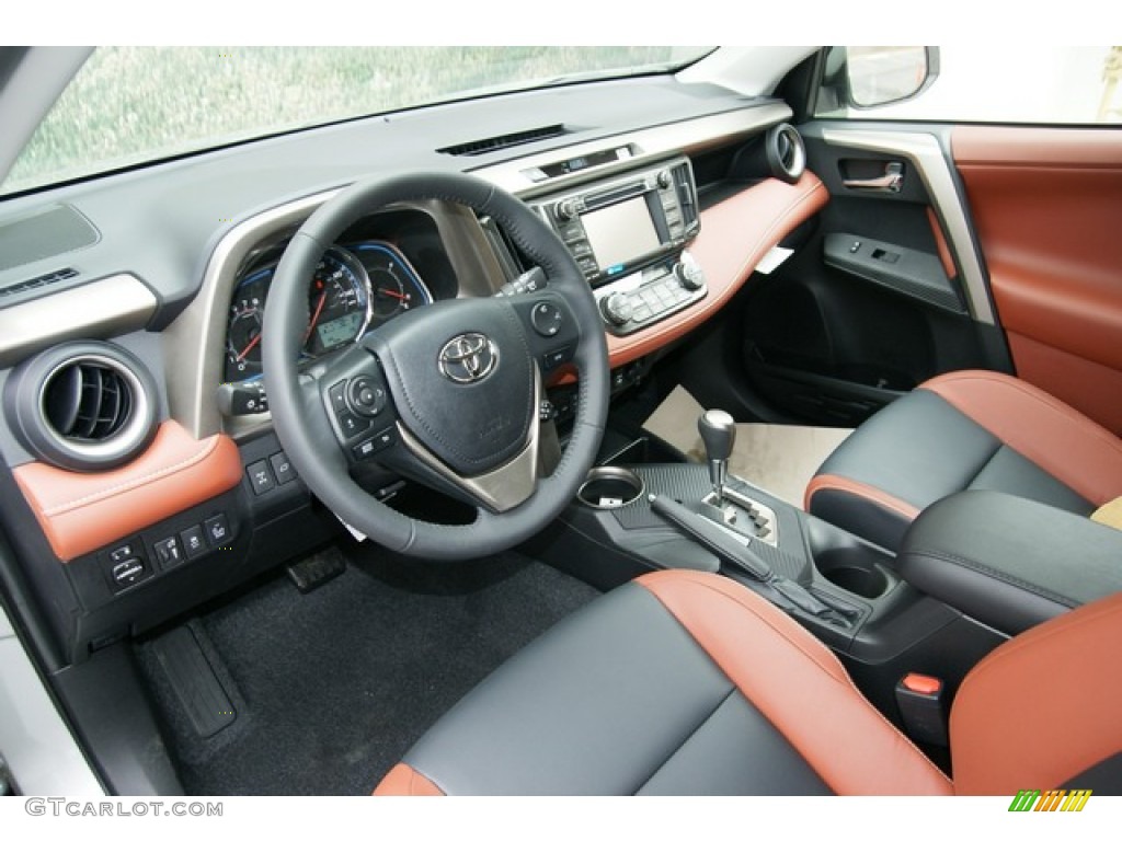 Terracotta Interior 2013 Toyota RAV4 Limited AWD Photo #77995665