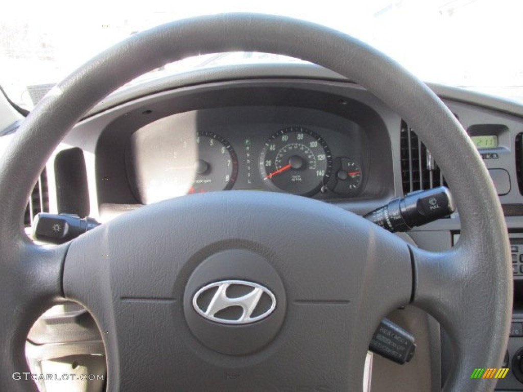 2006 Elantra GLS Sedan - Nordic White / Beige photo #17
