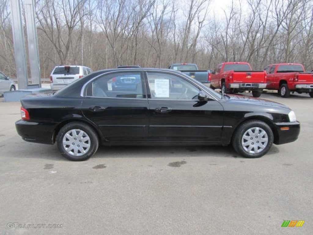 Black 2005 Kia Optima LX Exterior Photo #77997227