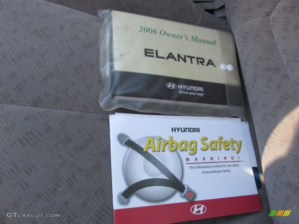 2006 Elantra GLS Sedan - Nordic White / Beige photo #23