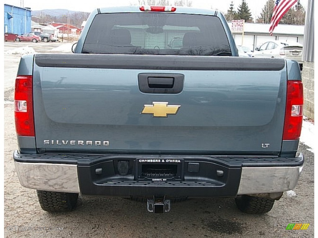 2008 Silverado 1500 Z71 Extended Cab 4x4 - Blue Granite Metallic / Ebony photo #8