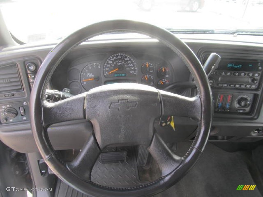 2003 Silverado 1500 Z71 Extended Cab 4x4 - Dark Gray Metallic / Dark Charcoal photo #15